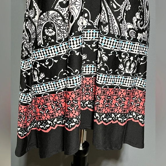 Linea Donatella womens racerback sleeveless dress size Large - Picture 4 of 6